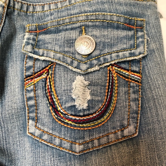 True Religion Joey Big T Rainbow Pocket 29 - Picture 2 of 8